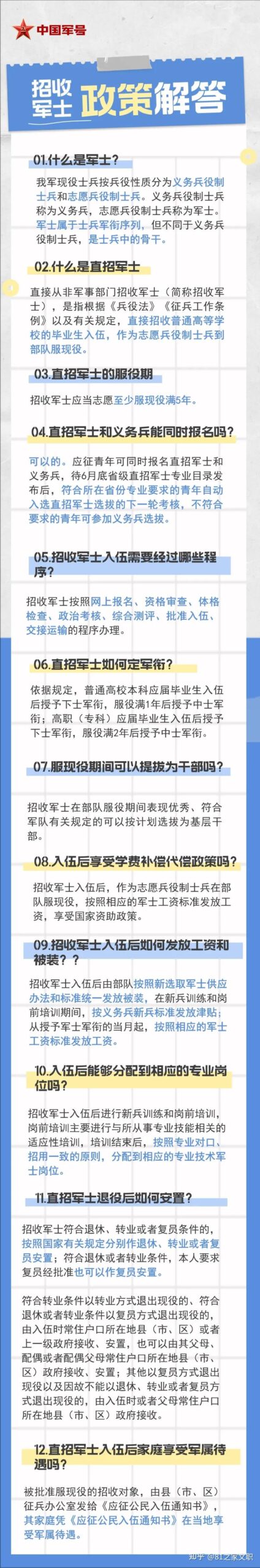 直招士官学校的招生条件是什么？如何准备？