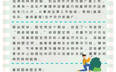 园林工程技术就业方向