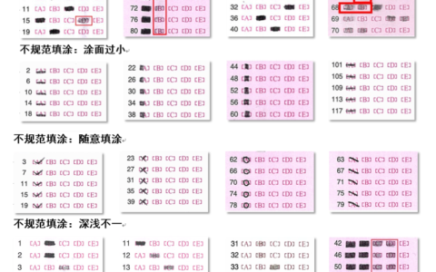 答题卡涂到什么程度能被识别