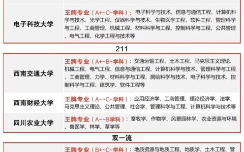 四川大学什么专业比较好