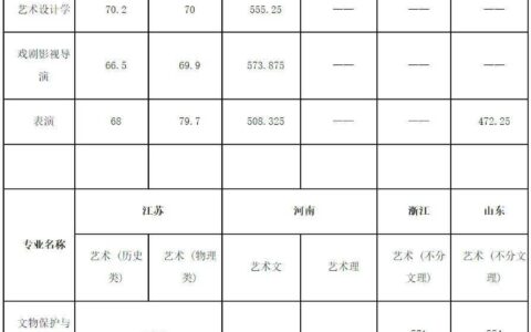 衡水学院美术生录取分数线2024