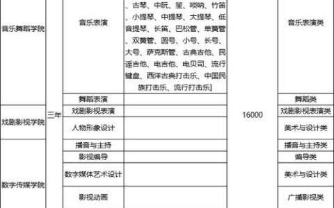 四川文化艺术学院2024年招生