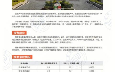 吉首大学算好大学吗