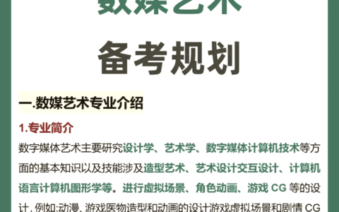 北京邮电大学数字媒体技术考研辅导班