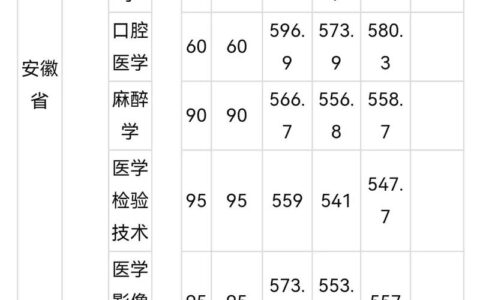 蚌埠医学院最好的专业