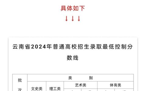 云南22年高考分数线