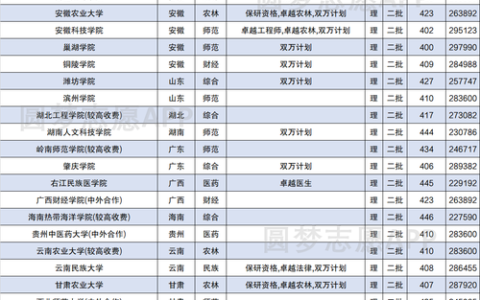 河南高考450分能上什么大学