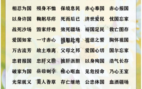 赤心报国是什么意思_解释_怎么读