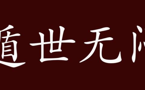 遁世无闷(详解)