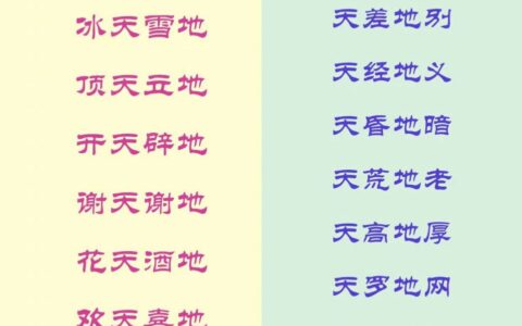 高天厚地的解释_意思_来源