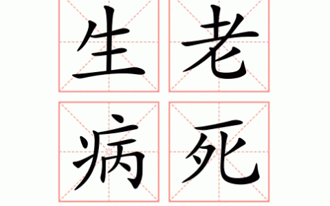 生老病死的解释_用法_来源