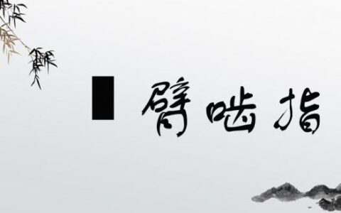 搤臂啮指的解释_用法_来源