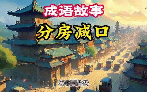 分房减口的解释_意思_来源