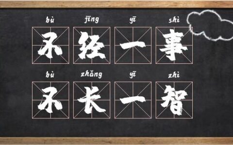 经一事，长一智的释义_解释_出处
