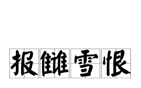 深雠大恨的解释_用法_来源
