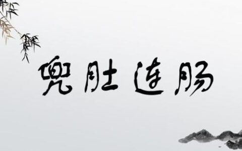 兜肚连肠的解释_意思_来源