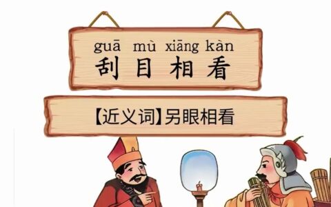 刮目相看的解释_意思_来源