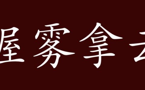 握云拿雾的解释_用法_来源