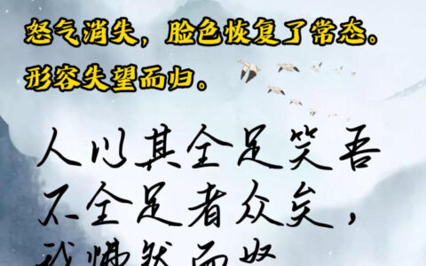 废然而反的解释_意思_来源