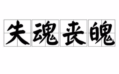 丧魂落魄的解释_用法_来源