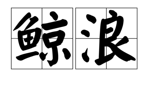 鲸波怒浪的释义_解释_出处