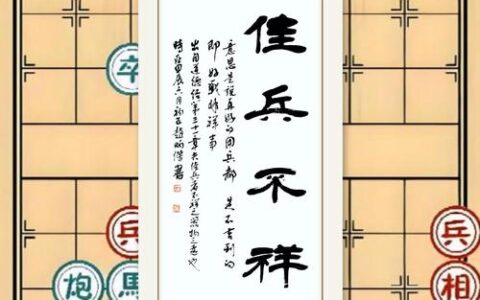 佳兵不祥的释义_解释_出处