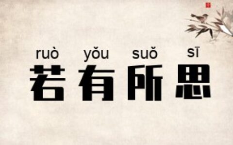 若有所思的解释_用法_来源