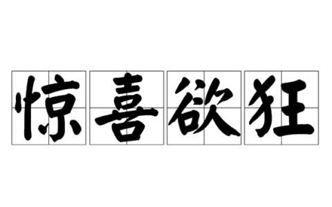 惊喜欲狂的释义_解释_出处