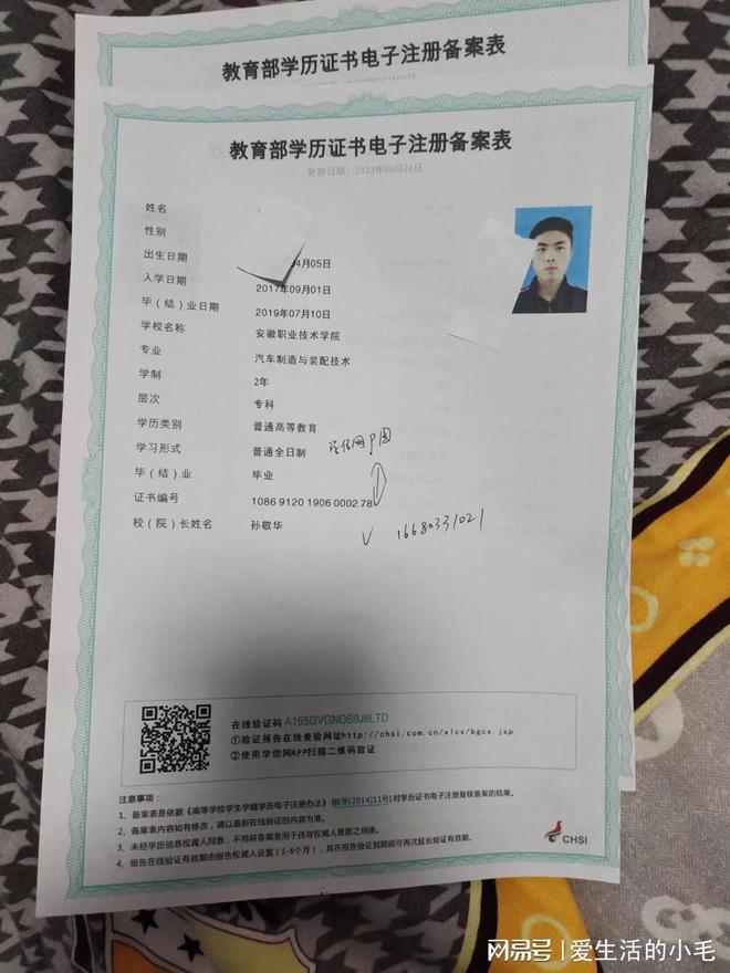 学信网证书编号是啥