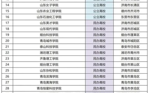 山东带专科的本科学校有哪些？如何选择适合的学校？