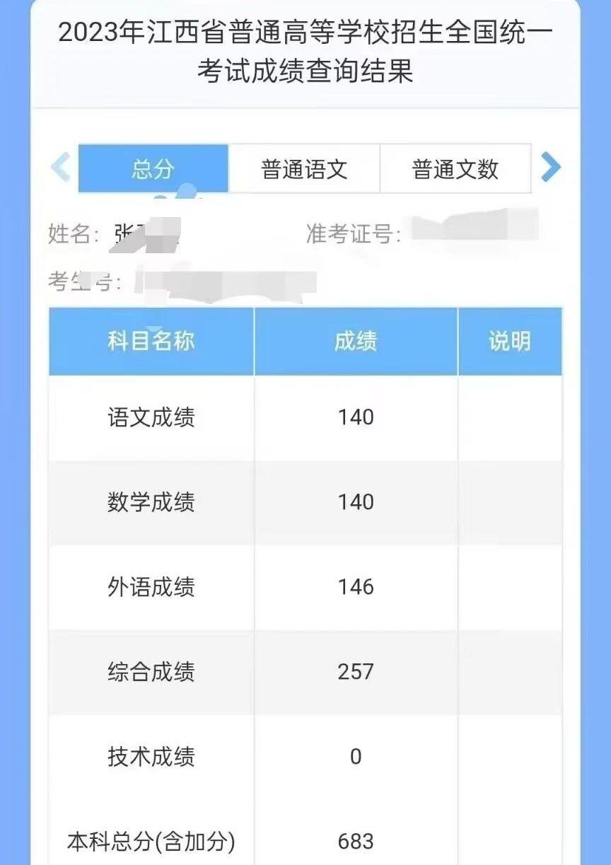 高考能不能查到理综单科成绩