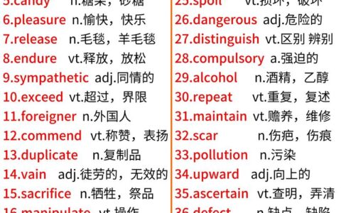 六级词汇量要求多少个