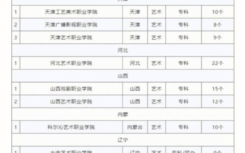 公办大专艺术类学院有哪些？如何申请入学？