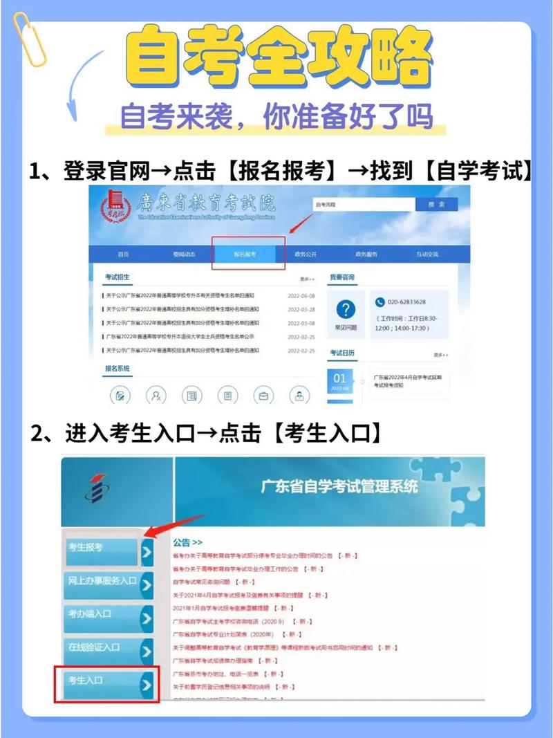 自考怎么报网