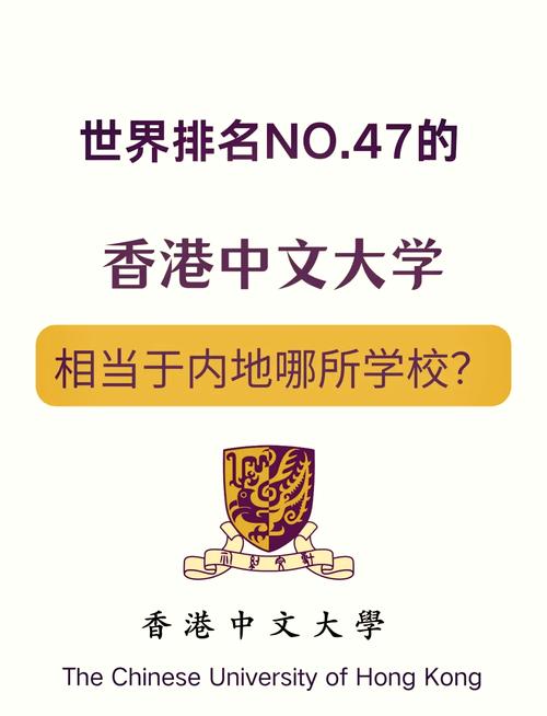 香港中文大学跟985比