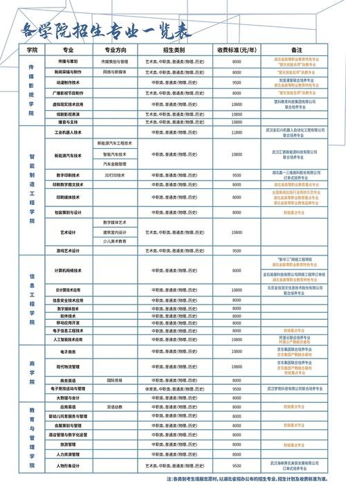 武汉信息传播职业技术学院学费