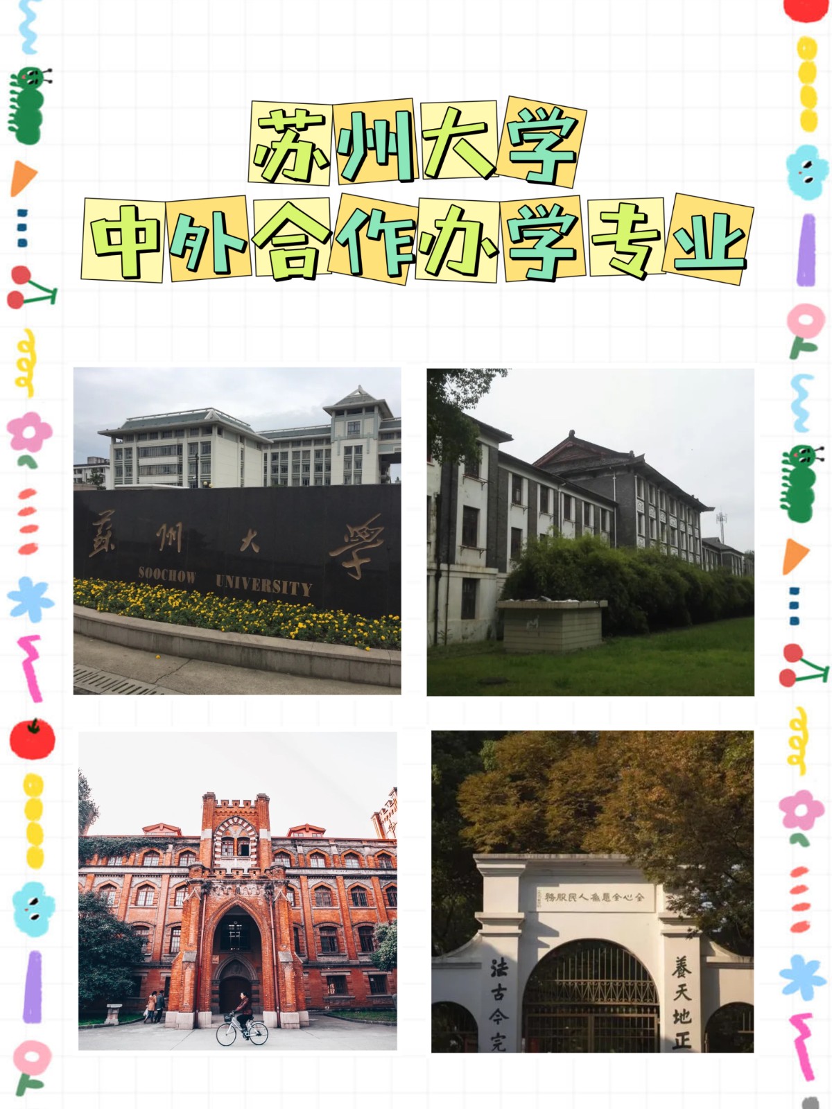 苏州大学中外合作办学