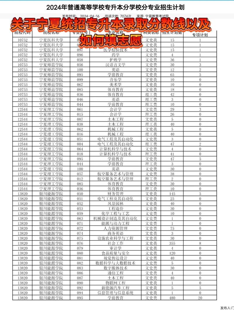 宁夏艺术职业学院录取分数线