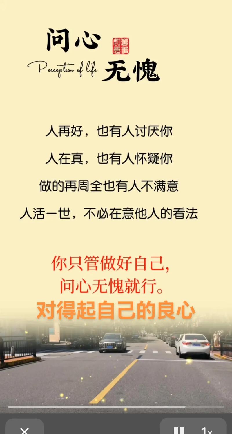 问心无愧的意思