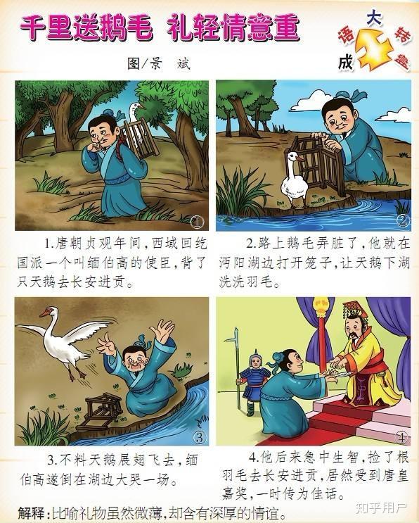 千里送鹅毛的意思