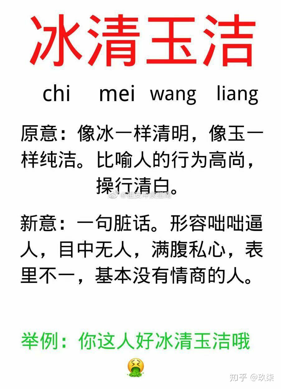 冰清玉洁的意思