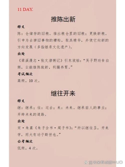 推陈出新