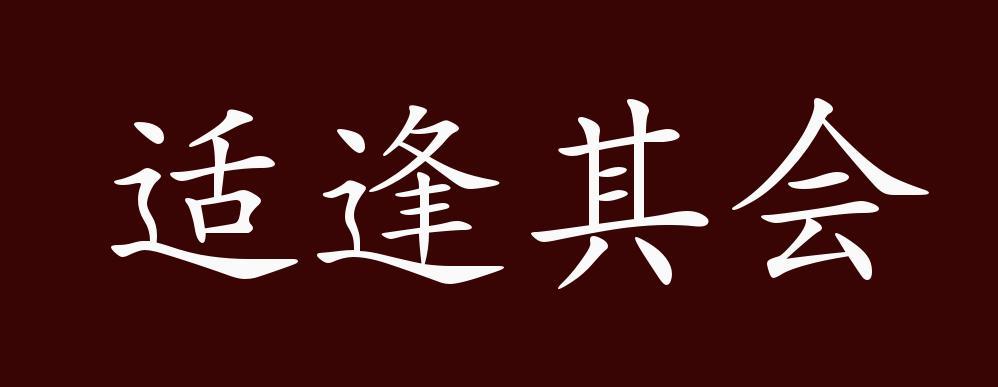 适逢其会